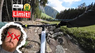 Das endet böse…. - schwere Enduro Strecke - Reschenpass