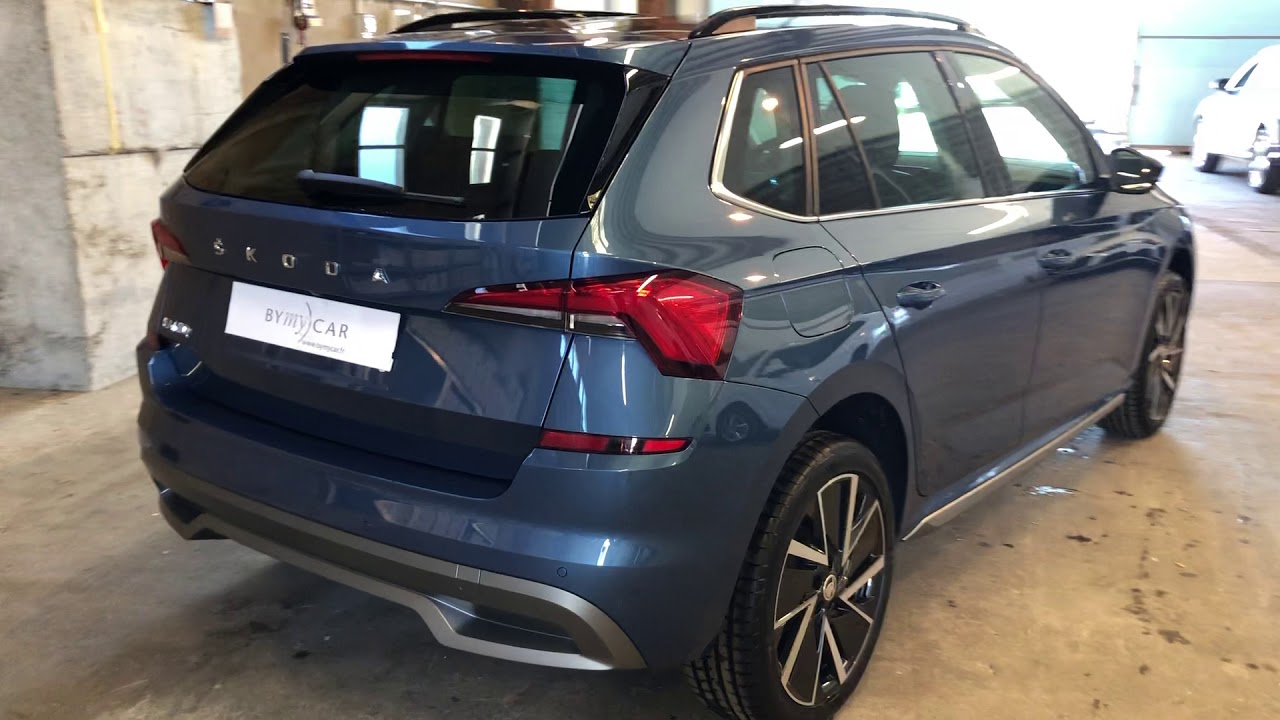 Skoda Kamiq Titan Blau