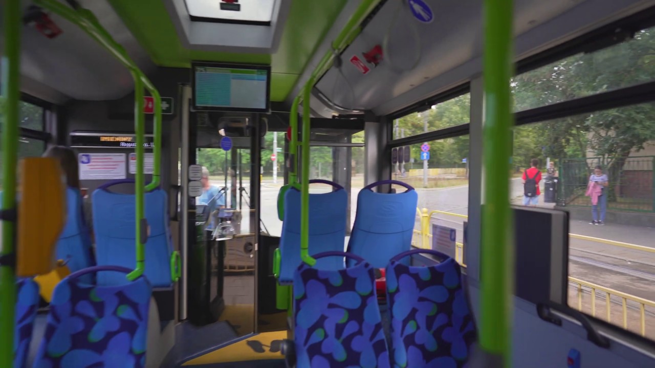 Poland, Szczecin, bus 75 ride from Krzekowo to Wernyhory