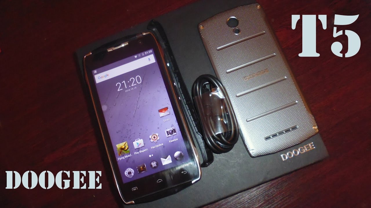 Распаковка Doogee T5 - комплектация, внешний вид и не только...