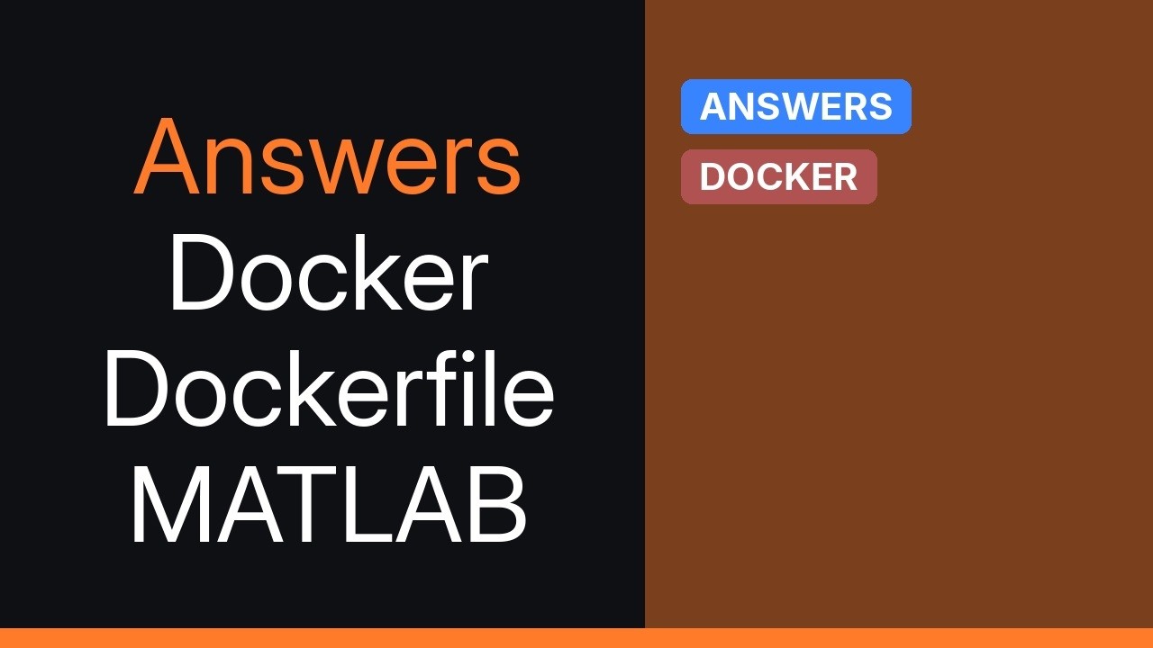 Python Matlab engine use in Docker - YouTube