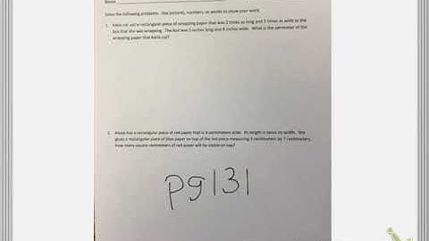 Eurek Math Module 3 Lesson 3 Homework