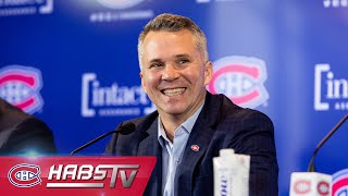 Martin St-Louis on being named interim Canadiens head coach | FULL PRESS CONFERENCE