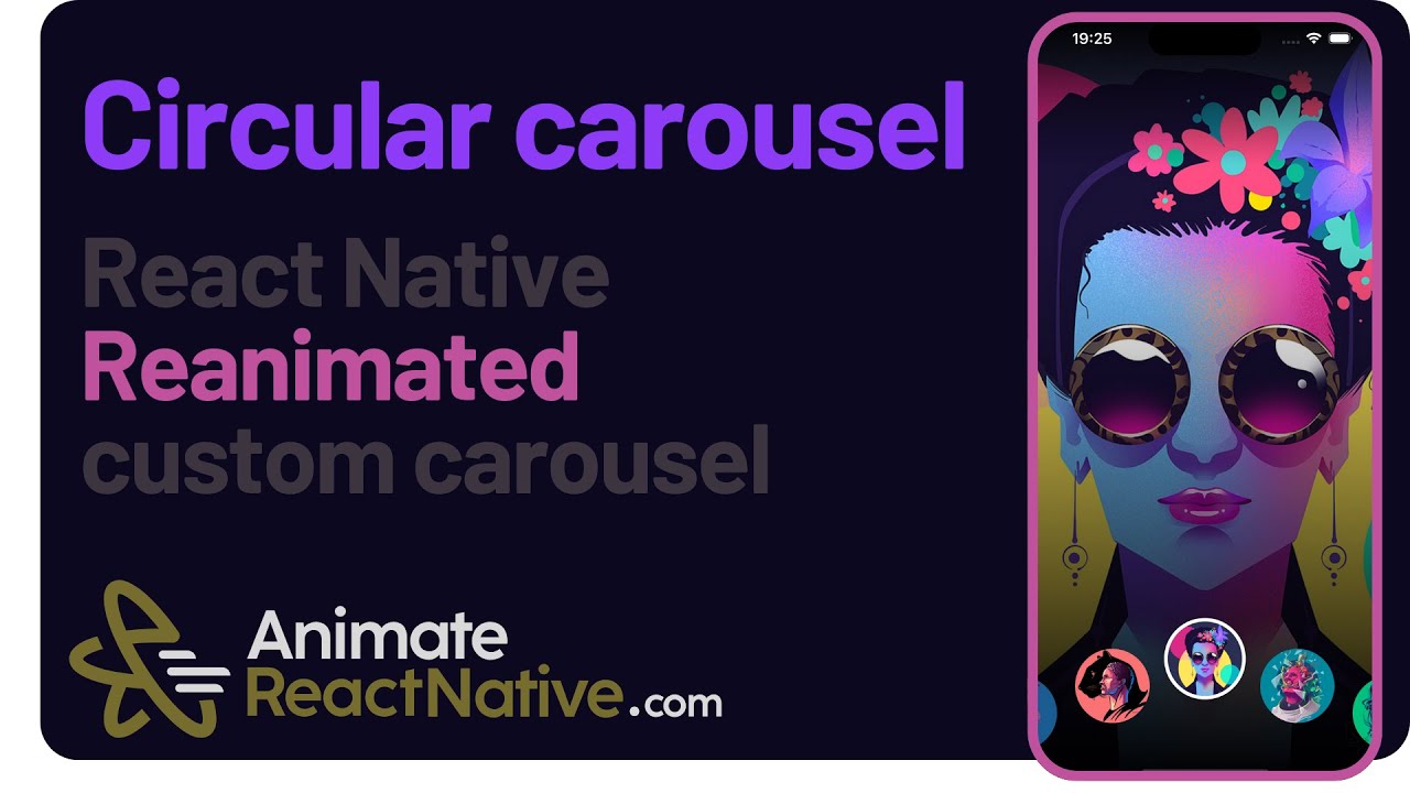 🛑 Circular carousel - React Native Reanimated - YouTube