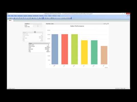 Business Intelligence with QlikView: Adding the Statistics Box
