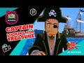 Captain looking for treasure 3D Animation
