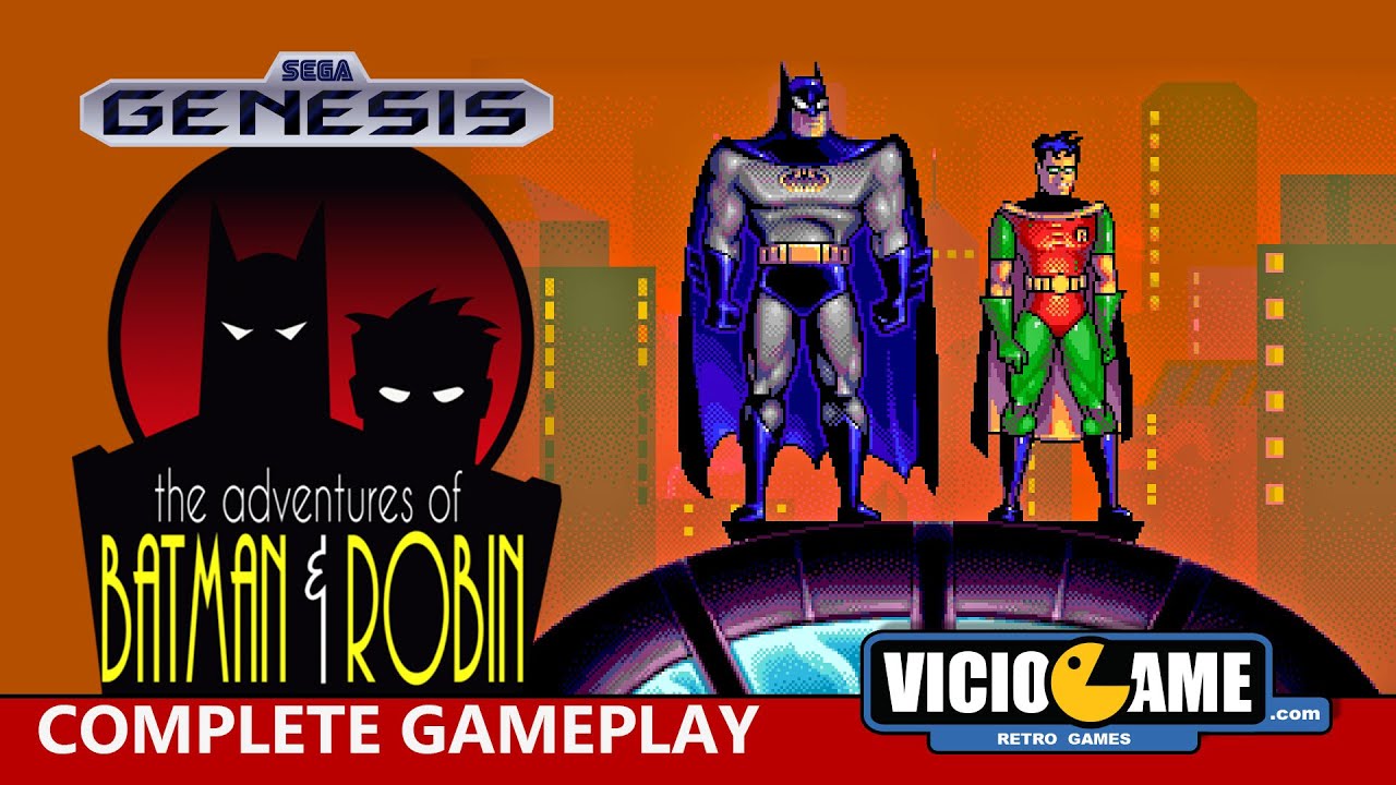 ? The Adventures of Batman & Robin (Mega Drive) Complete Gameplay - YouTube