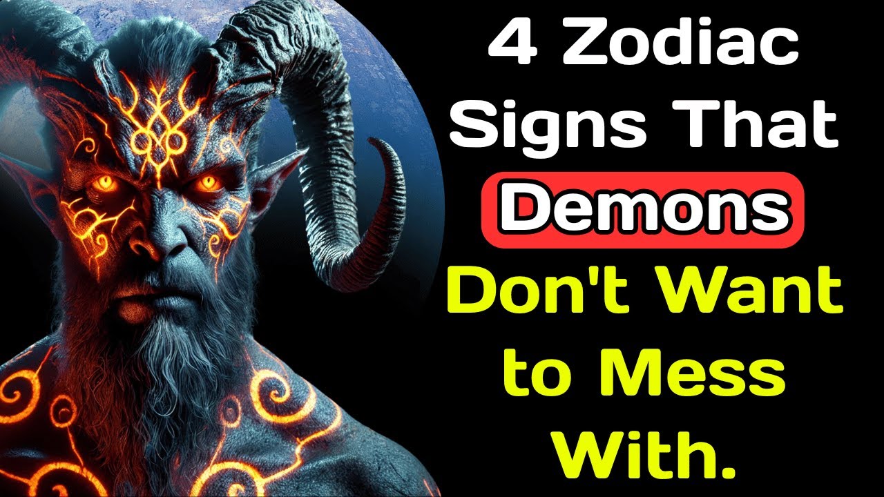 4 Zodiac Signs That Demons Don't Want to Mess With.