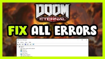 FIX Doom Eternal Crashing, Freezing, Not Launching, Stuck & Black Screen