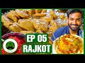 Rajkot dinner tavo chapdi undhiyu  raj pav bhaji  ice dish malai  veggie paaji street food
