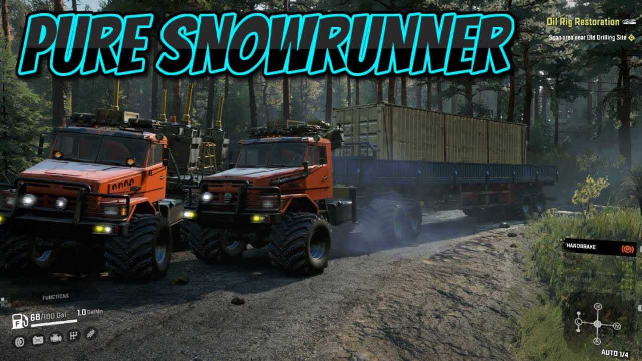 Oil Rig Restoration ... Mission on Snowrunner