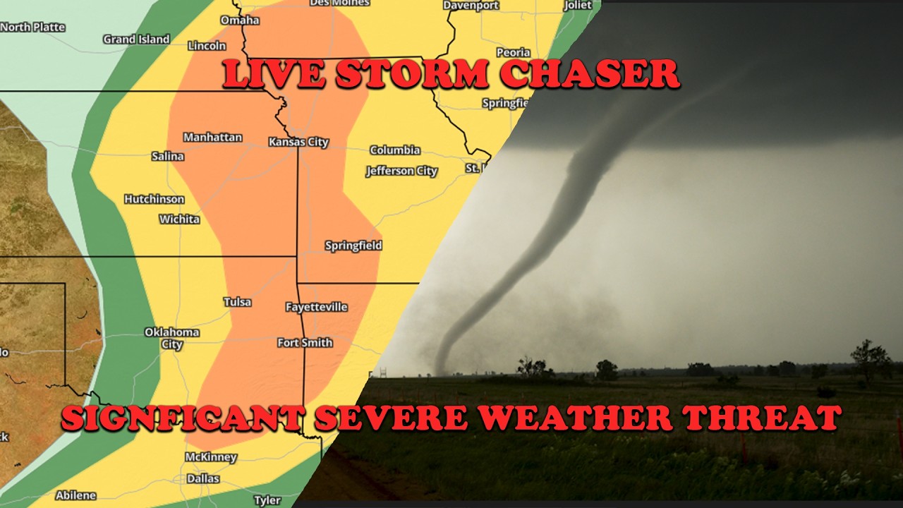 Regional Tornado Outbreak across Oklahoma LIVE as it happened - YouTube