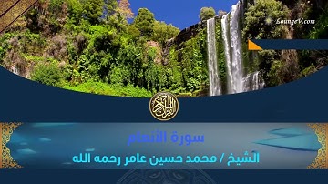سورة الأنعام ||الشيخ محمد حسين عامر رحمه الله