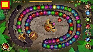 Zuma Deluxe - Woka Woka -  Jungle the Rope Free - Best of Kid Game #6 screenshot 4