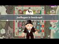 MONOPOLY GAME JOE ROGAN IS BANKRUPT USA STREETS BOARD 
