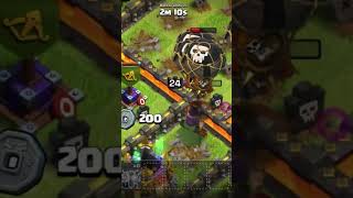 48 Balloons vs TH10! 🎈🔥 #clashofclans #shorts