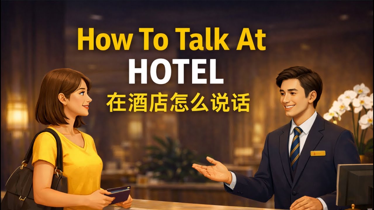 How To Talk At HOTEL in Chinese | Chinese Conversation #chinese #mandarin #chineseconversation