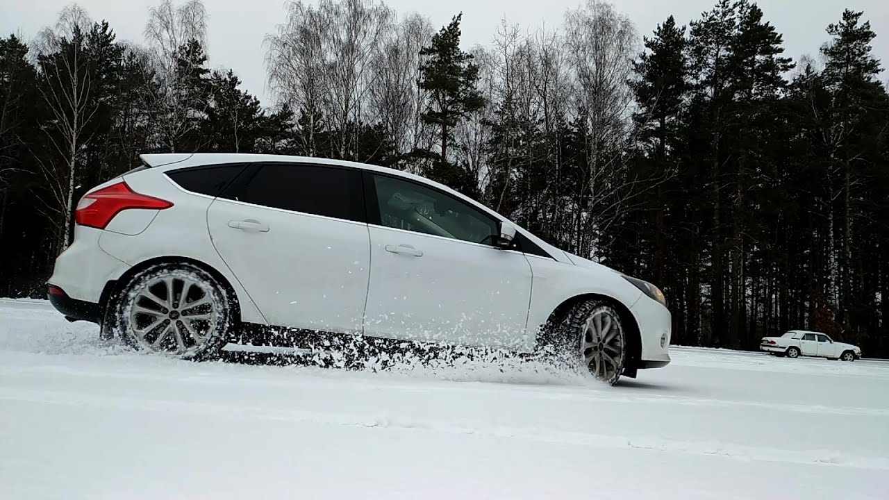 FF3 snow parking driving SLOW-MO