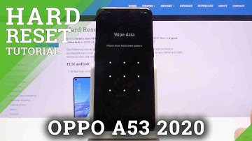Hard Reset OPPO A53 2020 – Restore Defaults / Wipe Data by Recovery Mode