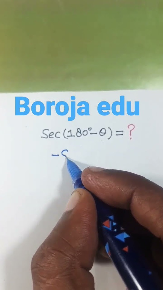 Sec 180 Degree Minus Theta Sec 180 Degree Minus Theta Is Equal To sec-180-degree-minus-theta-sec-180-degree-minus-theta-is-equal-to