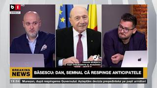 Traian Băsescu Nu Vede Aur La 40% În Cazul Alegerilor Anticipate. Știri B1Tv30 Sept. 2026