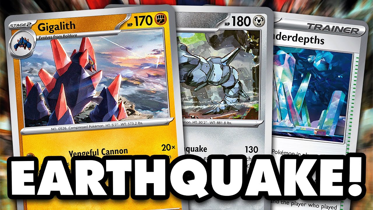This Gigalith Deck KO's Everything! (including your own bench Pokemon)