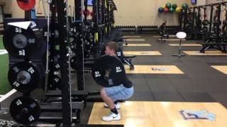 Front Squat with 3 Sec Eccentric