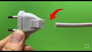 Techniques to repair a broken plug that few people know!  Repairing a broken plug