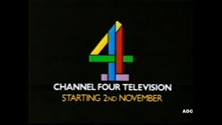 Channel 4 preview trailer announcer Paul Coia 10th October 1982