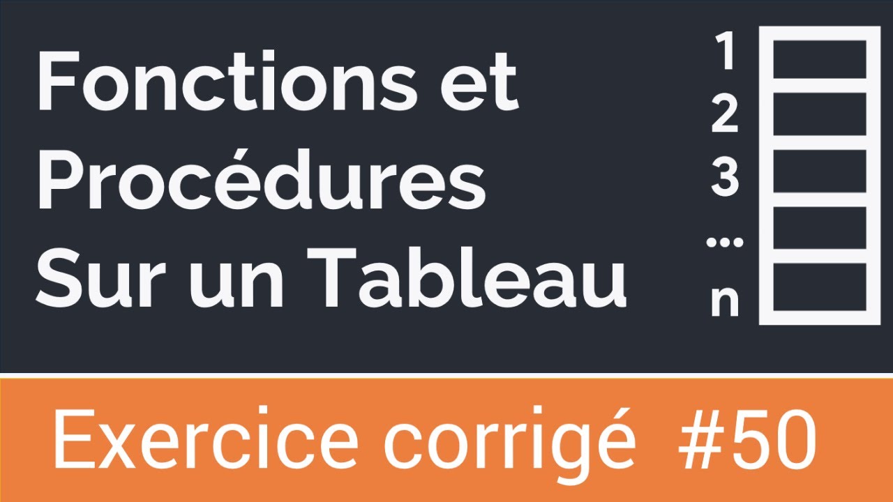 Exercice corrigé #50: Déterminer somme, produit, moyenne, éléments positifs et négatifs d'un tableau