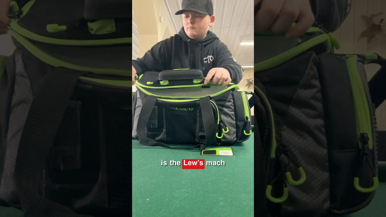 EP 1. Lew&rsquo;s Mach Tackle Bag #jesus #crosstrailoutfitters #bassfishing #fishingequipment