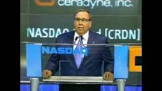 Advanced Technical Ceramics - Ceradyne - Honored by NASDAQ