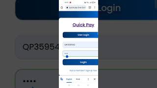 LOGIN.  ..............http://WWW.QUICK-PAY.LIVE screenshot 1