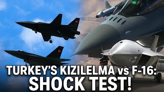 Turkeys Kızılelma Vs F-16 Shock Test