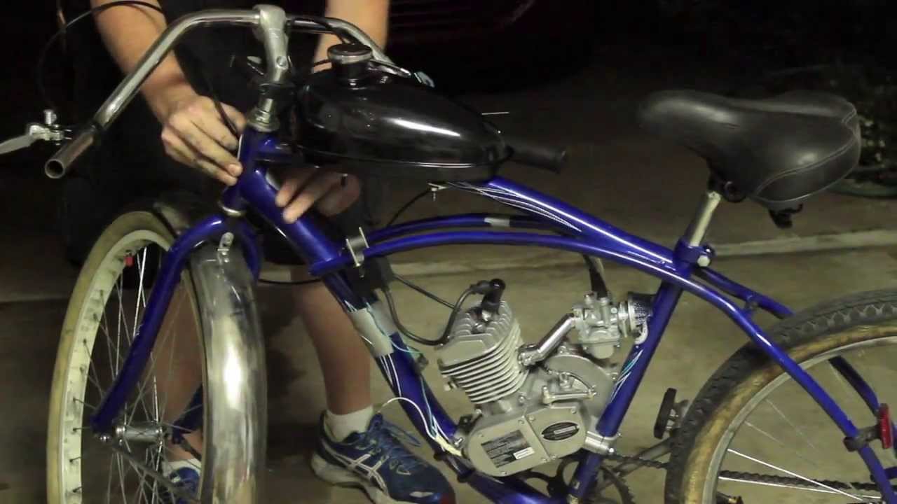 How to Put An Engine Kit On A Bike Part 4 (Clutch) - YouTube
