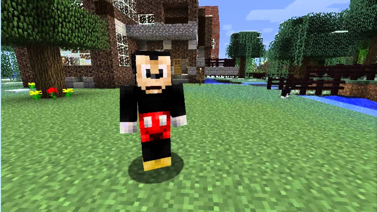 Minecraft Skins Mickey Mouse Clubhouse Classic Cartoon Character For  Minecraft 