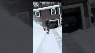 Honda Hs621 Single Stage Over The Height Subscribe To See If She Makes It