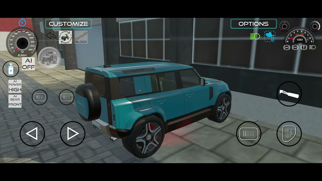 I give my defender to service 🤗. # Indian vehicle Simulator 3D.