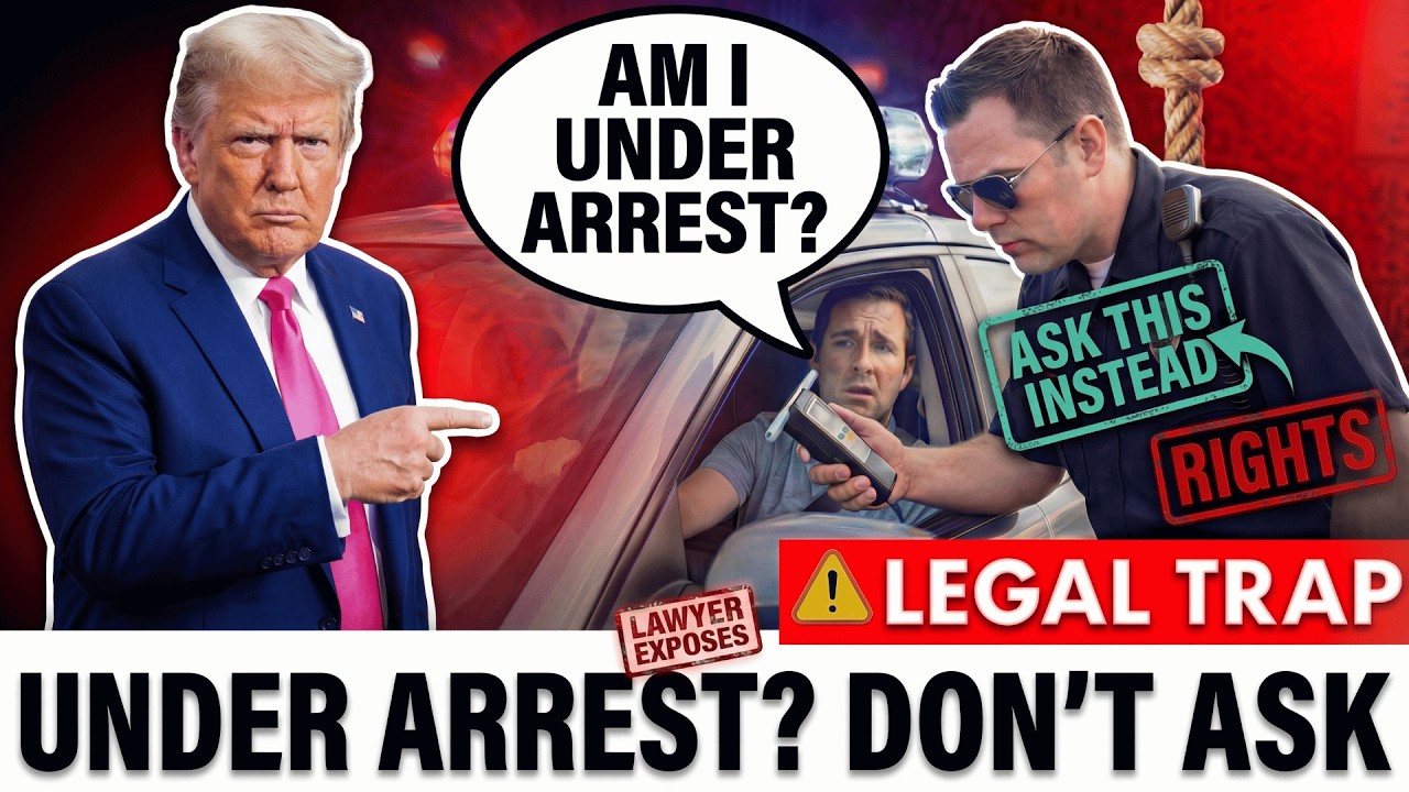 Traffic Stop Warning: If Police Ask “Where’s the Fire?” Don’t Apologize — Say THIS Instead