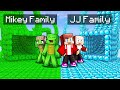 Mikey Family vs JJ Family Choose the Right Tunnel in Minecraft (Maizen)