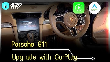 Porsche 911 upgrade with carplay