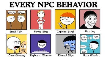 Real Life NPC Behavior Explained in 9 Minutes