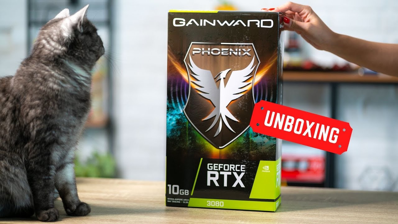 Gainward Phoenix GeForce RTX 3080 | Unboxing & Closeup Shots