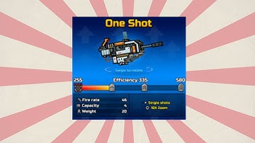 PIXEL GUN 3D ONE SHOT SNIPER REVIEW