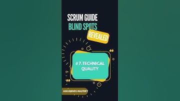 Technical Quality!#agile #scrum #projectmanagement #businesssuccess #continuousimprovement