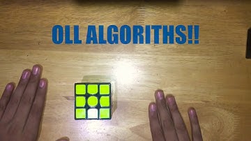 The top 5 easiest OLL ALGORITHMS/CCCentral