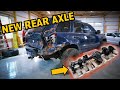 Replacing Rear Axle on Jeep WK Grand Cherokee