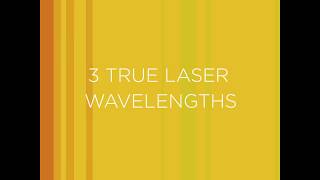 3 True Laser Wavelengths @QuantaUSA