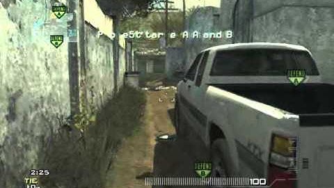MW3 SnD - Stuck Semtex FAIL!