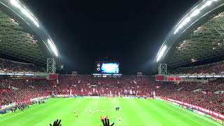 後半AT〜試合終了〜We Are Redsコール 20171018